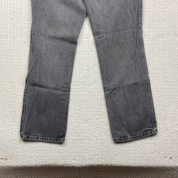 Vintage Rustler Jeans *36x30* Grey Pants Rancher Cowboy Tag Made In USA 90s Read - Picture 9 of 9